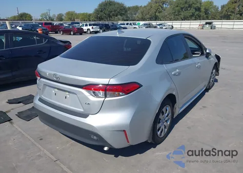 2025 Toyota Corolla Le z USA, uszkodzony, nr VIN 5YFB4MDE3SP247791